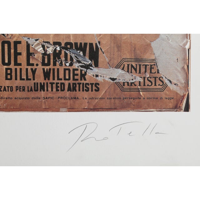 Dame Del Ritmo (Marilyn Monroe in Some Like It Hot) by Mimmo Rotella For Sale - Image 4 of 4