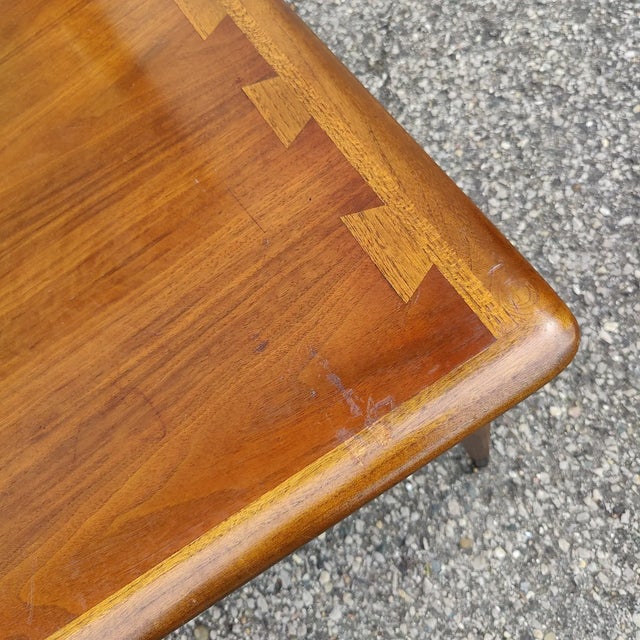 Vintage MidCentury Authentic Lane Acclaim Square Coffee Table Chairish