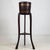 A handsome and highly distinctive early 20th-century english barrel-form plant stand, finely crafted from oak and...