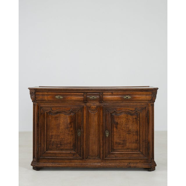 19th Century France Brown Wood Storage Cabinets & Cupboards For Sale - Image 4 of 11