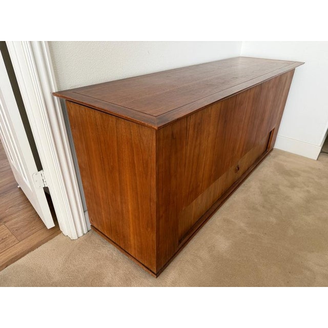 Mid Century Walnut Cedar Chest For Sale - Image 4 of 7