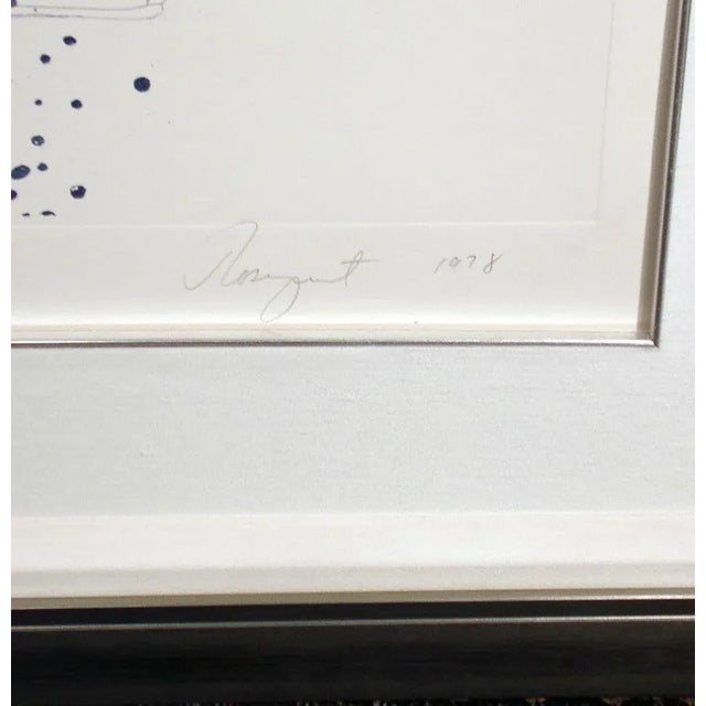 James Rosenquist 1970s James Rosenquist "Carousel State Ii" Hand Signed Etching For Sale - Image 4 of 8