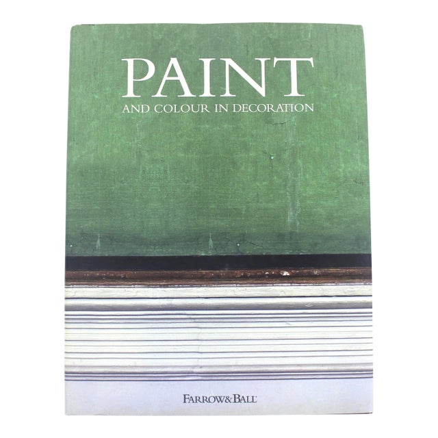 Paint and Colour in Decoration Farrow & Ball Book Hardcover Hard Cover, Gift Art Design Decor Lover, Coffee Table, Bookshelf Styling, Shelf For Sale