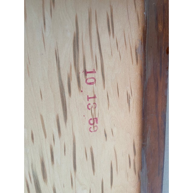 Vintage Mid Century Modern Walnut Library Table by the Jasper Desk Company 1959 For Sale - Image 14 of 17