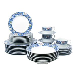 Vintage Studio Nova Angelique Dinnerware Set Designed by Lucilla Cionini and Made in Japan - 36 Pieces