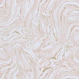 Harlequin Makrana Wallpaper in Rose Quartz For Sale