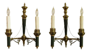 Empire or Regency Style Sconces - a Pair