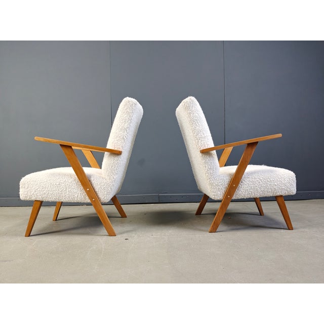 Mid-Century Dutch Armchairs, 1960s, Set of 2 For Sale - Image 6 of 7