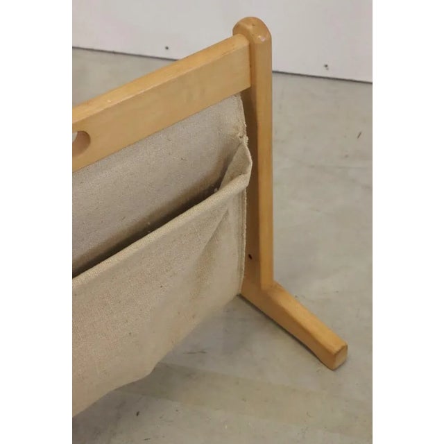 Vintage Furbo Magazine Rack in Oak from BRDR For Sale - Image 9 of 10