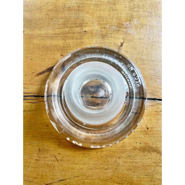 Antique English Glass Bass Beer Advertising Match Striker For Sale In New York - Image 6 of 7