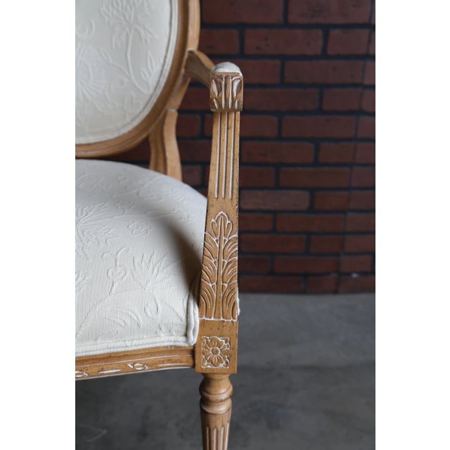 2000 - 2009 Ethan Allen Francesca Chair For Sale - Image 5 of 9