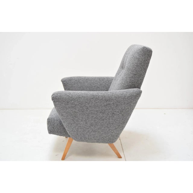 Mid-Century Czechoslovakian Armchair, 1960s For Sale - Image 4 of 10