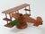 Vintage Turning Plane on Base in Teak, 1960s For Sale - Image 4 of 9
