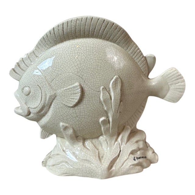 Art Deco Ceramic Fish, 1930 For Sale