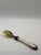 Elegant Italian caviar serving spoon by Greggio, crafted in Italy. This refined piece features a natural horn bowl, ideal...