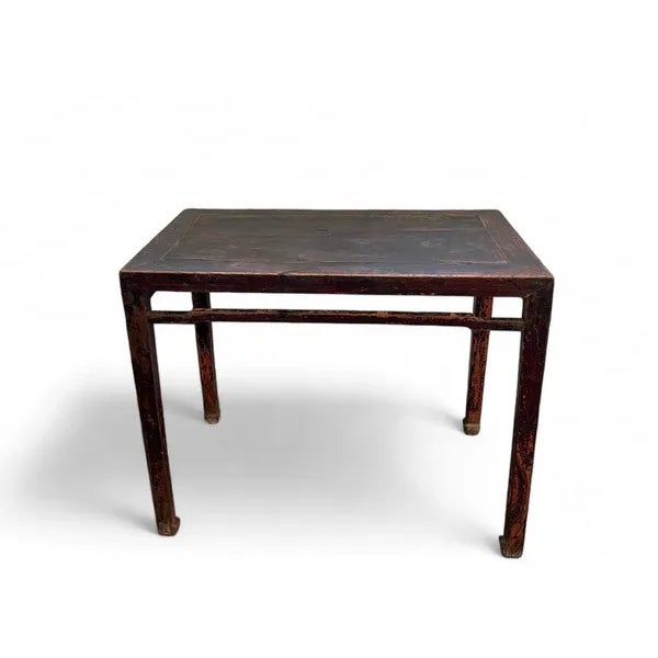 Dark Brown Console or Wine Table, 38.6" Inch Long For Sale - Image 4 of 8