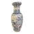 Mid-Century Hollywood Regency Chinoiserie Floor Vase or Umbrella Stand 24” For Sale