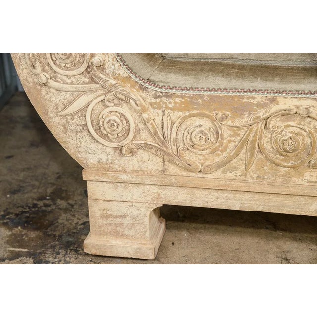 Empire Recamier Panted Daybed French 18Th. C. For Sale - Image 16 of 17