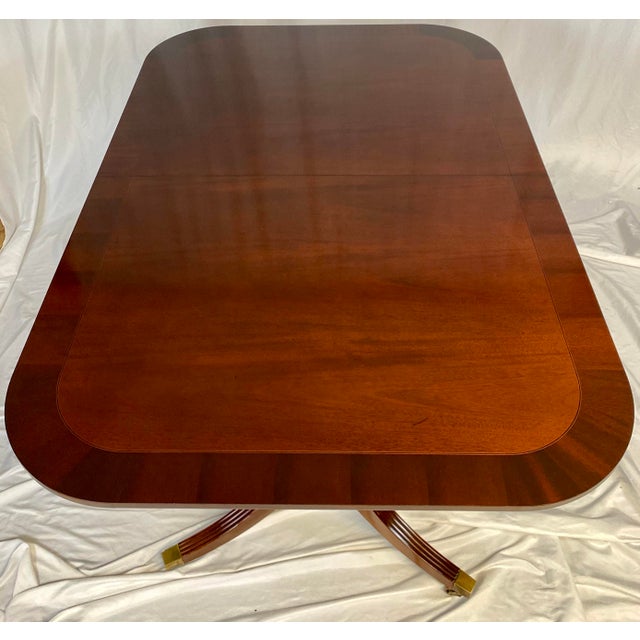 Vintage Mahogany Baker Furniture Historic Charleston Collection Dining Table Chairish