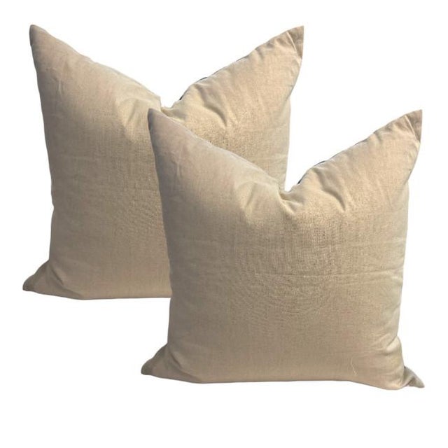 Pair of Ann Gish 24'' Tesserae Mosaic Pillows For Sale - Image 4 of 7