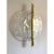 Italian Venied-White Alabastro Disc Murano Glass Wall Sconce by Simoeng For Sale - Image 4 of 9