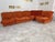 Orange Vintage Italian Modular Sofa From Airborne, 1960s Italy- 5 Pieces For Sale - Image 8 of 8