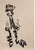 Figure is a Watercolour artwork realized by Reynold Arnould (Le Havre 1919 - Paris 1980). Good condition on white paper....