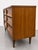 Mid Century Modern Walnut Lowboy Dresser | Sculpted Front 6 Drawer Credenza | Refinished Vintage MCM Bedroom Storage Cabinet, C. 1960’s For Sale - Image 11 of 16