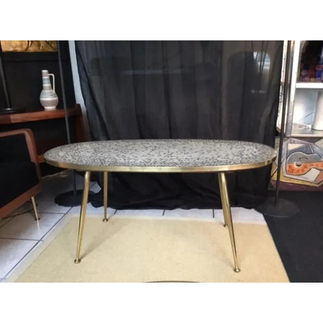 Mosaic Coffee Table, 1950s For Sale - Image 4 of 13