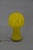 Metal Mid-Century Yellow Glass Table Lamp, Germany, 1970s For Sale - Image 7 of 8