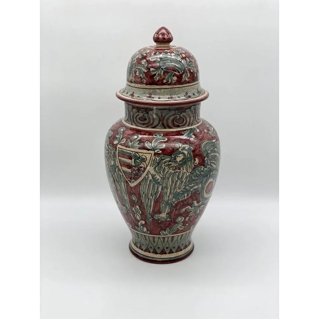 Numbered Series Pharmacy Vase by Biagioli for Umbria, Italy, 1950s For Sale - Image 5 of 9