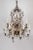 An absolutely magnificent, rare, 20-light, silver-gilded bronze, rock crystal chandelier with impeccable balance and great...