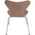 Seven Chairs in Patinated Brown Leather by Arne Jacobsen, 1990s, Set of 6 For Sale - Image 10 of 18