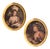 Sir Joshua Reynolds & George Romney, Lady Hamilton & Lady Somerset, 1700s, Lithographs, Set of 2 For Sale