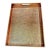 Gold Alligator Print Serving Tray For Sale