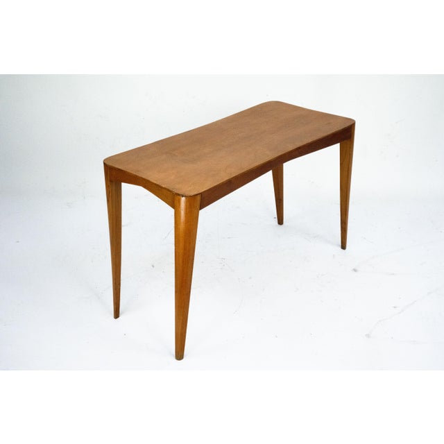 Wood Mid-Century Modern Italian Wooden Coffee Table by Paolo Buffa, 1950s For Sale - Image 7 of 13