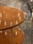 Mid-Century Modern MCM Walnut and Brass Occasional Table For Sale - Image 3 of 10