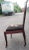 Late 19th Century Late 19th C. Victorian Mahogany and Needlepoint Upholstered Side Chair on Wheels For Sale - Image 5 of 11