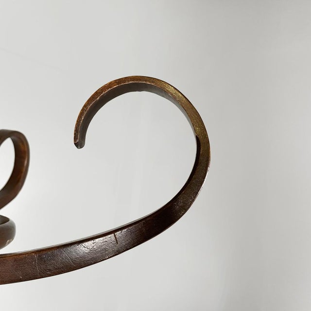 Austrian Floor Coat Rack in Wood, 1940s For Sale - Image 6 of 18