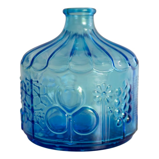 Finnish Art Glass Flora Vase by Toikka for Nuutajärvi For Sale