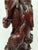 Chinese Artist, Sculpture of a Sage, 1890, Teak For Sale - Image 13 of 18