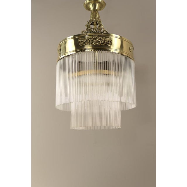 Viennese Coffee House Ceiling Lamp, Austria, 1910s For Sale - Image 6 of 18