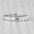Metal 0.55ctw Diamond Wedding Band 14k White Gold Stackable Anniversary Ring, Size 8. 25 For Sale - Image 7 of 8