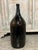 Large Antique French Hand Blown and Painted Wine Bottle, Normandy, Circa 1880s For Sale - Image 4 of 7