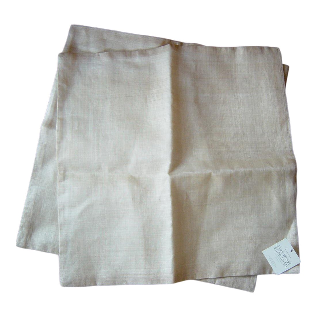 Banana Republic Organic Modern Woven Euro Sham Pillow Covers A