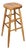 Vintage Bar Stool in Pine, 1960s For Sale