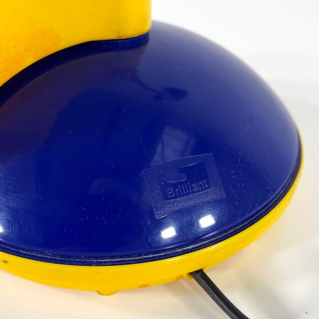 Postmodern Blue & Red Toucan Table Lamp from Brilliant Leuchten, Germany, 1980s For Sale - Image 9 of 11