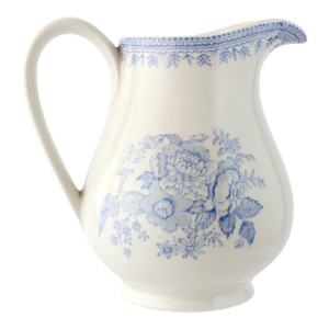 Mid 20th Century Burleigh English Asiatic Pheasant Pitcher