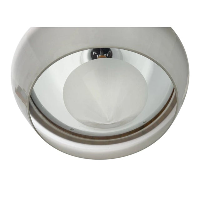 Metal Large Arts & Crafts Pendant Light in the style of Peter Behrens, 1900s For Sale - Image 7 of 11