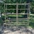 Modern 1940s Pair Brushed Steel and Brass 6 Glass Shelf Etageres in the Jansen Style For Sale - Image 3 of 7